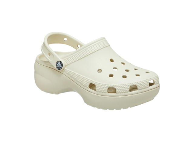 Crocs Crocs Classic Platform Clog Bone (Women's) - view 3