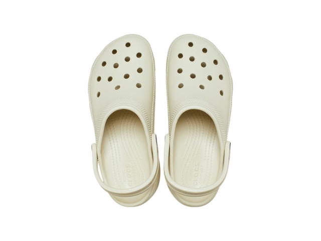 Crocs Crocs Classic Platform Clog Bone (Women's) - view 4