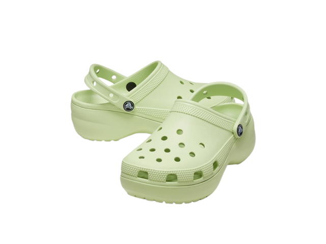 Crocs Crocs Classic Platform Clog Celery Women's - view 3