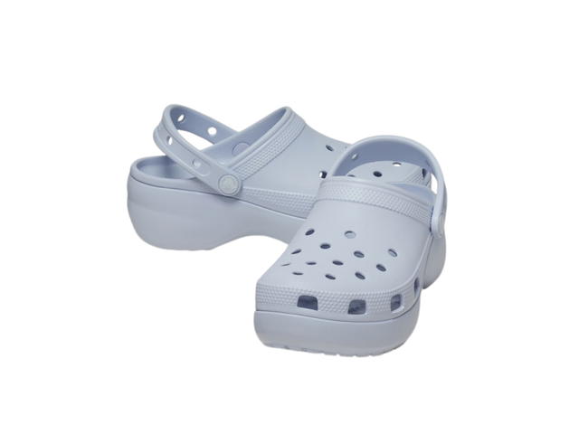 Crocs Crocs Classic Platform Shoes Blue (Women's) - view 3