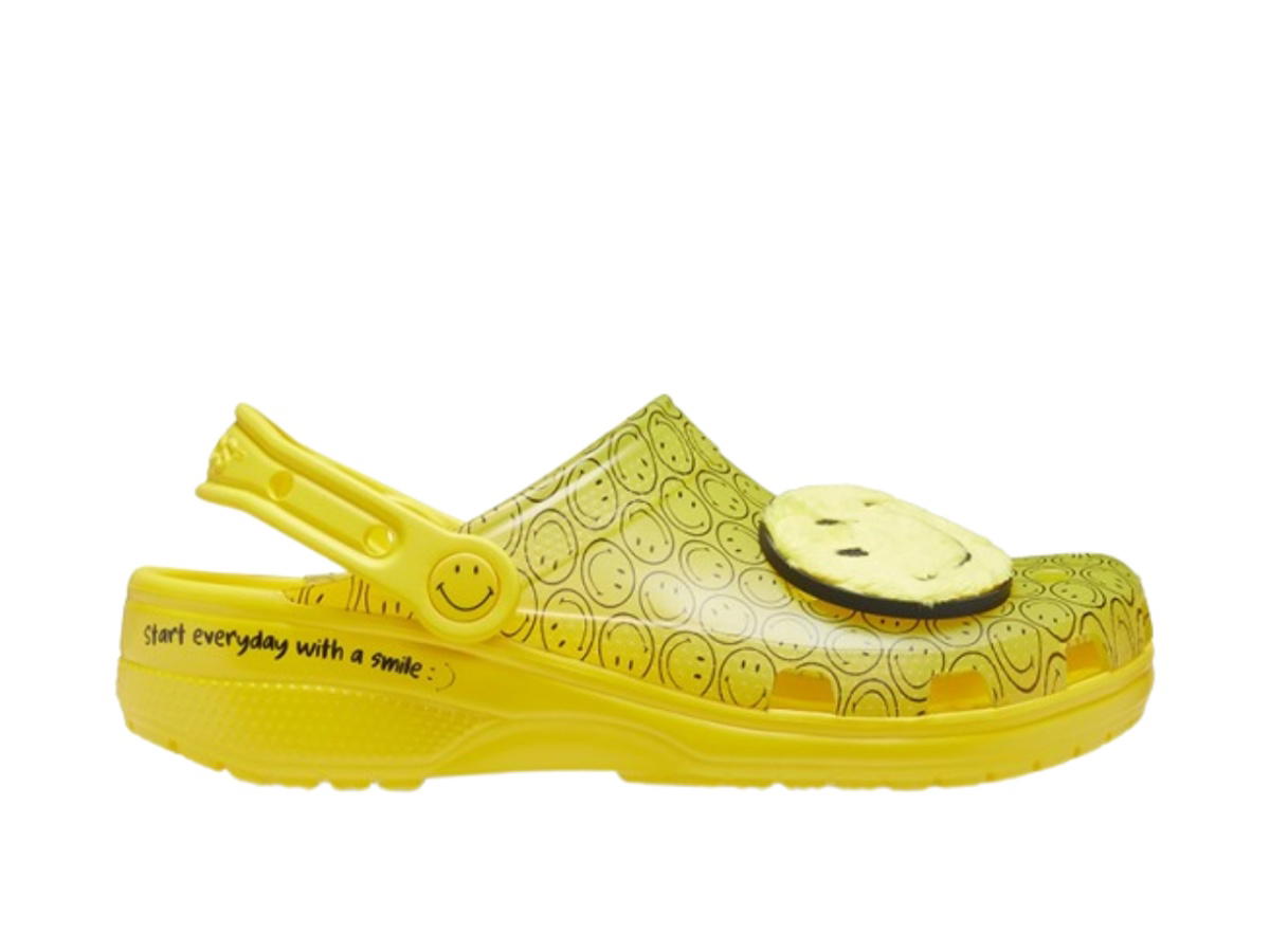 Crocs Crocs Classic Clog Translucent Smiley