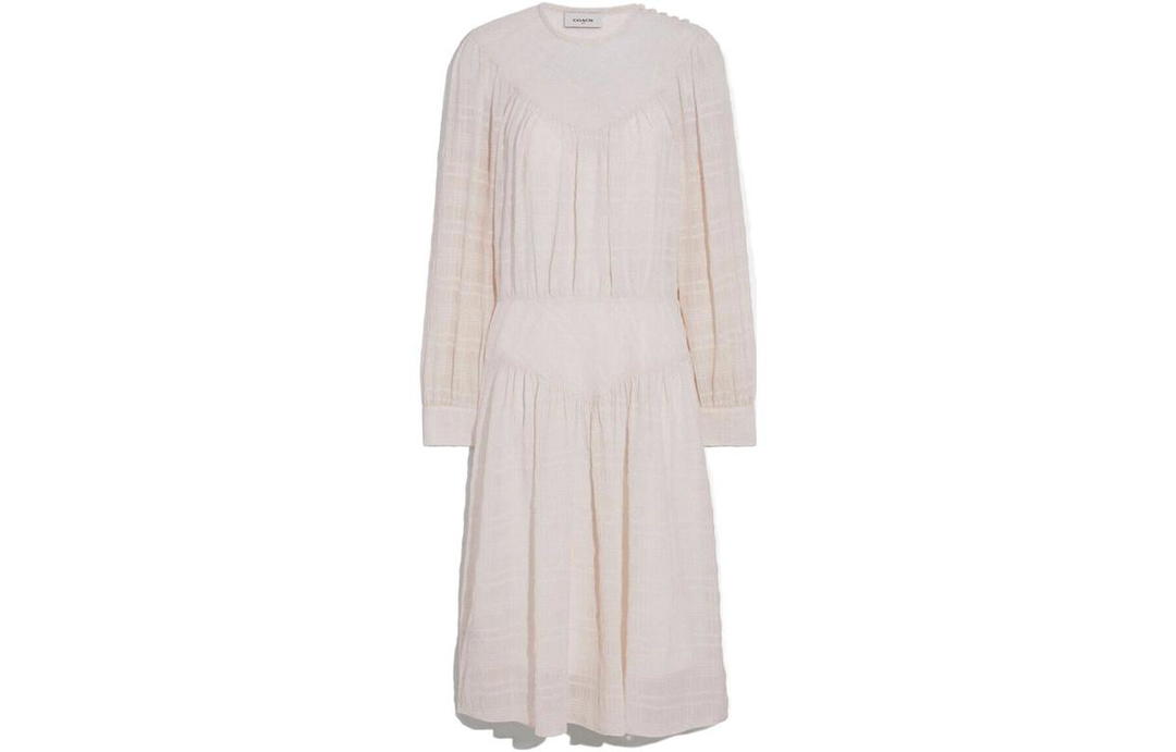 Coach Coach Long-Sleeved Dresses Women's Pink