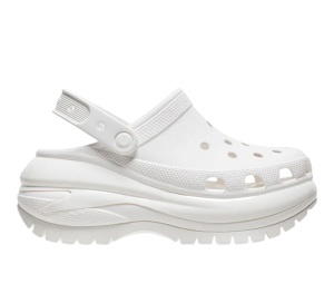 Buy Crocs Classic Mega Crush Clog White at Sasom – Authentic and Ready to Ship