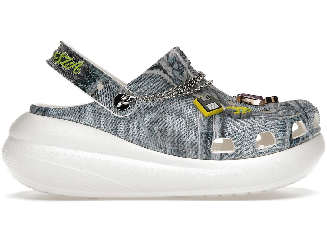 Crocs Crocs Mega Crush Clog SZA Denim