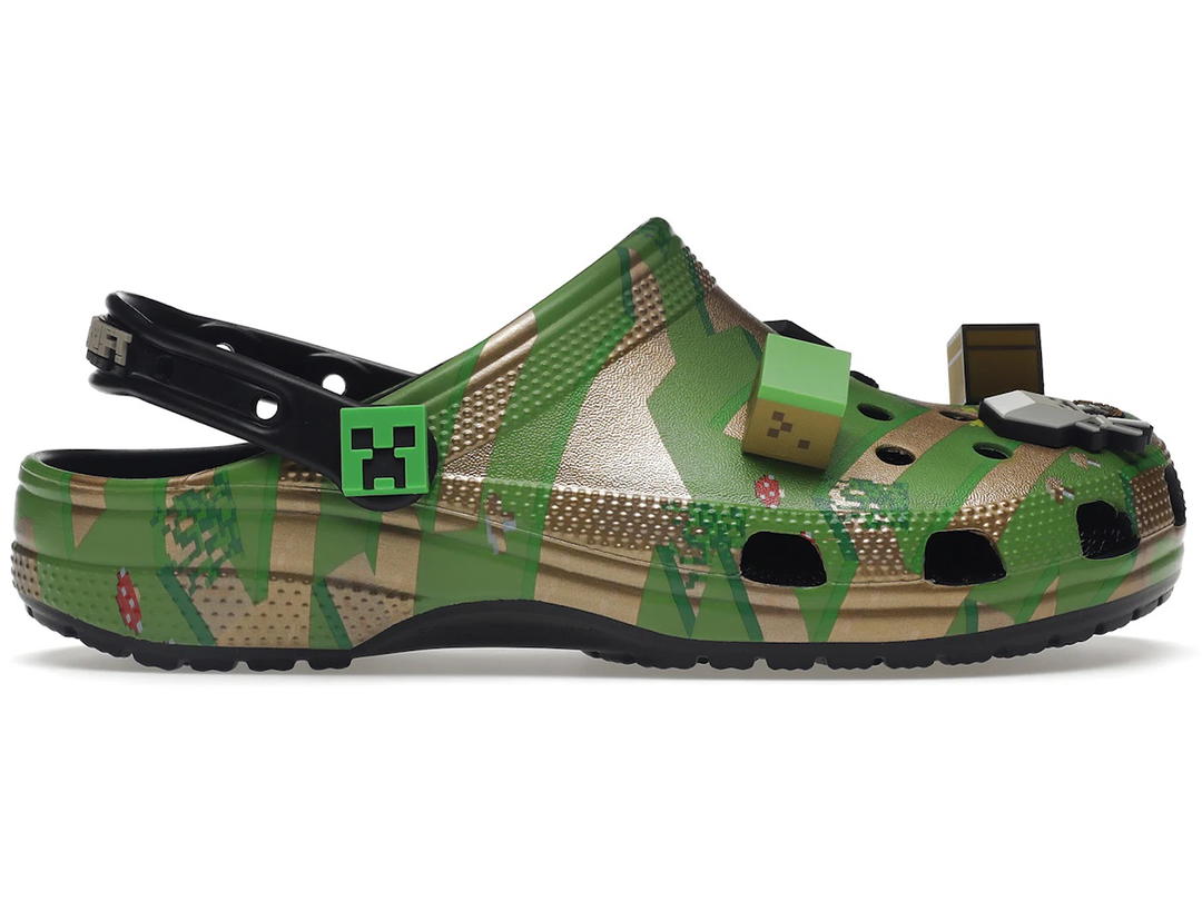 Crocs Crocs Classic Clog Minecraft Grass Block
