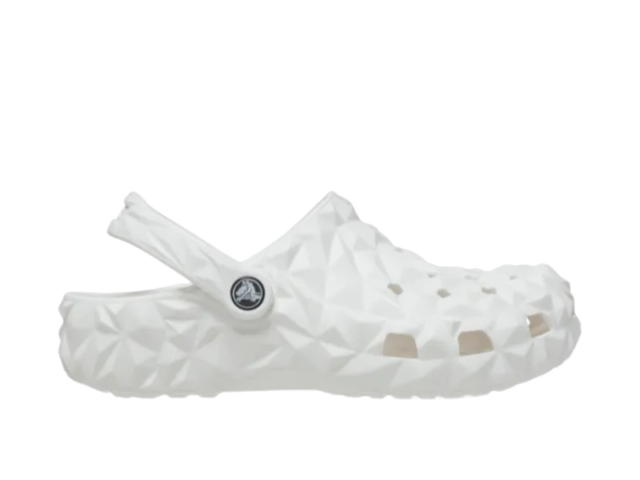 Crocs Crocs Classic Geometric Clog 'White' - view 1
