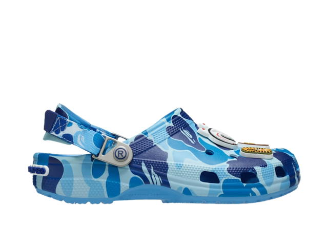 Crocs Crocs x BAPE Classic Clog Camo Blue - view 1