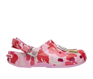 Buy Crocs x BAPE Classic Clog Camo Pink at Sasom – Authentic and Ready to Ship