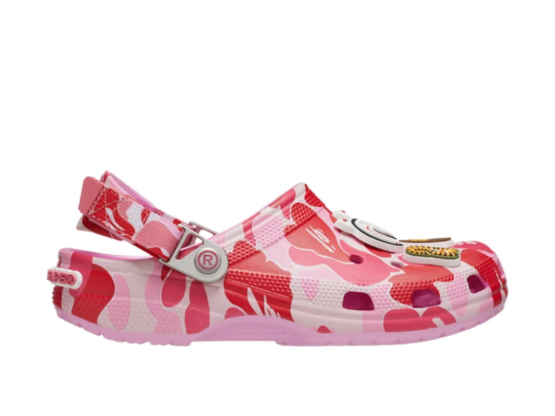 Crocs Crocs x BAPE Classic Clog Camo Pink