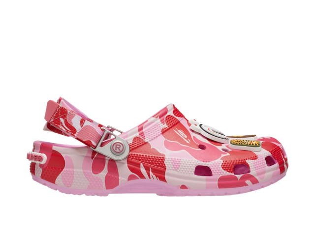 Crocs Crocs x BAPE Classic Clog Camo Pink - view 1