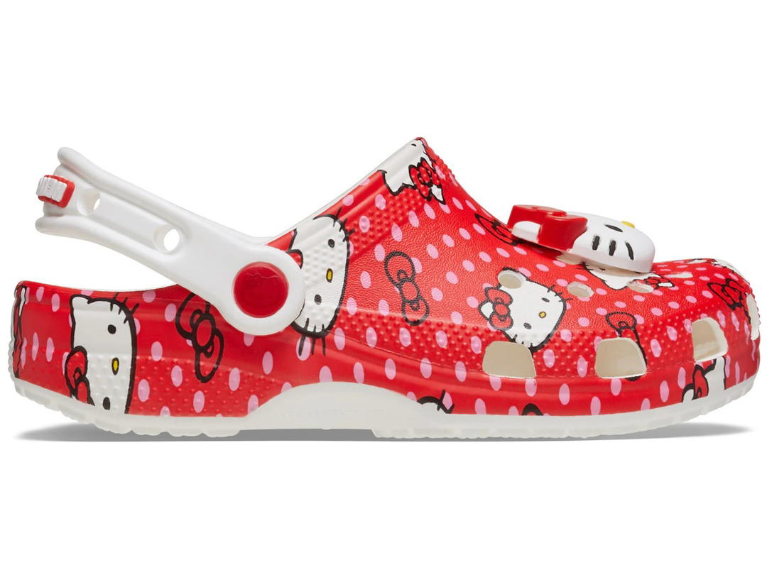 Crocs Crocs Classic Clog Hello Kitty Red Polka Dots (Kids)