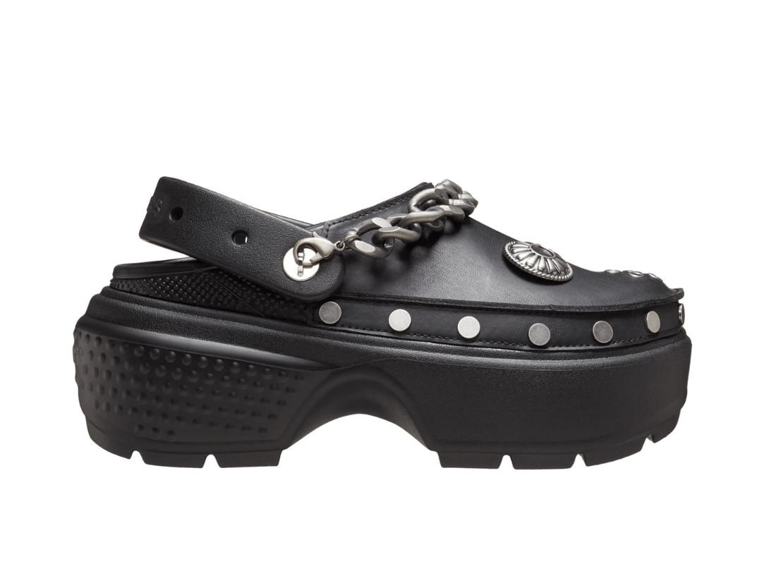 Crocs Crocsc x Atmos Pink Stomp Embellished Clog Black