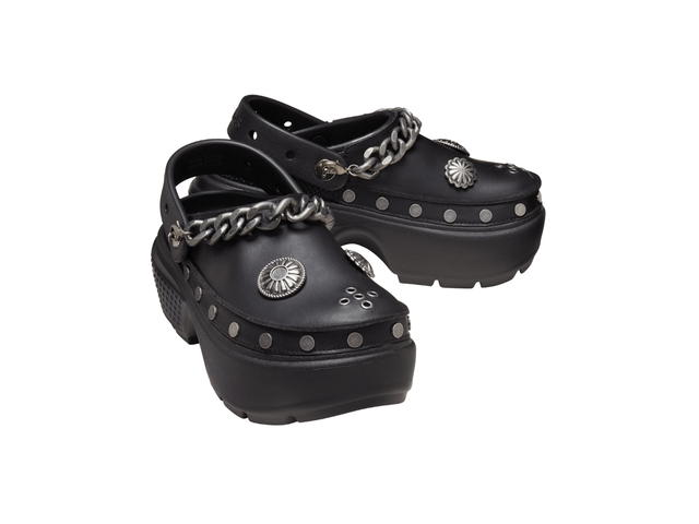 Crocs Crocsc x Atmos Pink Stomp Embellished Clog Black - view 2