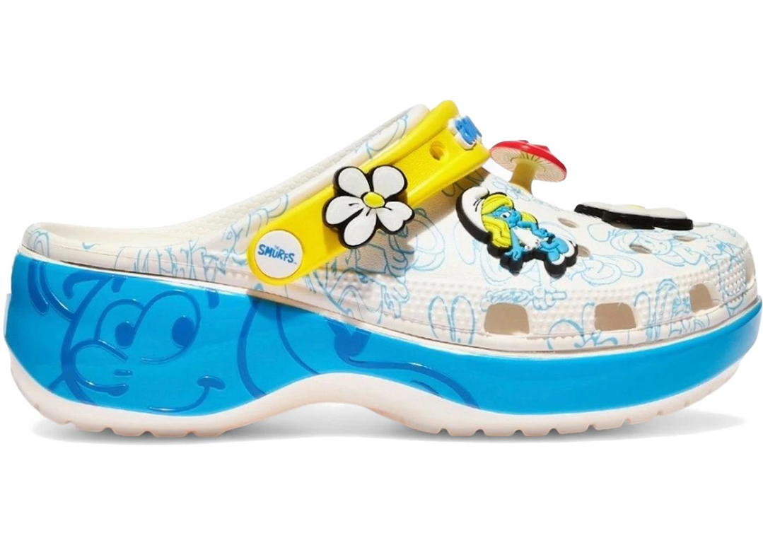Crocs Crocs Classic Platform Clog The Smurfs (Women's)