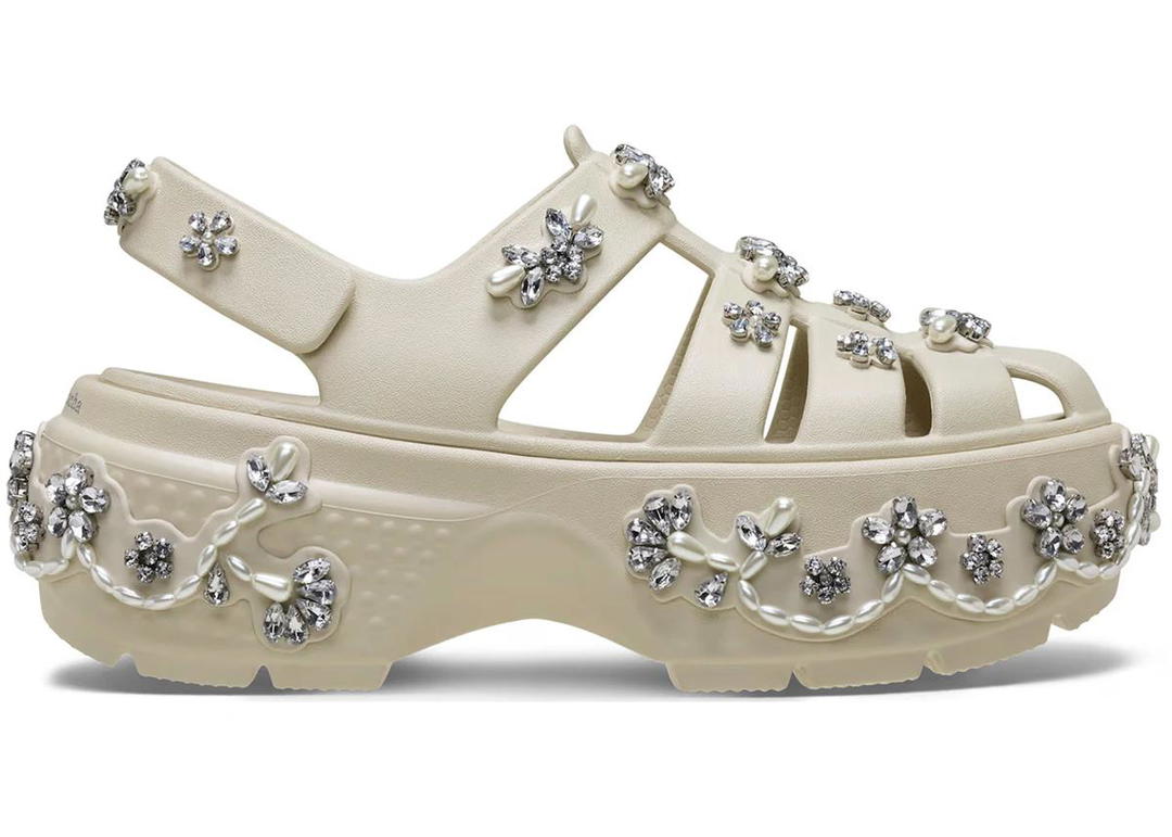 Crocs Crocs Stomp Fisherman Clog Simone Rocha Stucco
