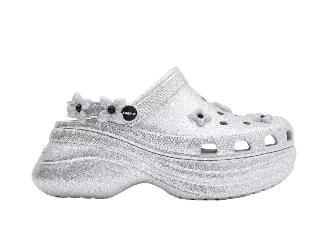 Crocs Crocs x Smfk Bae Clog Silver Glitter (Women's)
