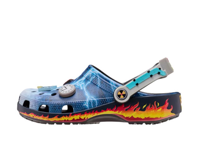 Crocs Crocs Back To The Future Classic Clog Blue - view 2