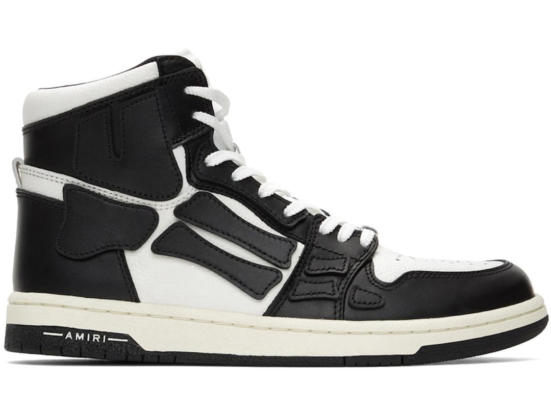 AMIRI AMIRI Skel Top Hi Black White