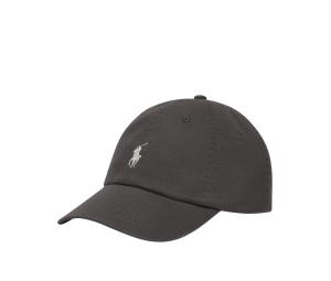 Buy Polo Ralph Lauren The Iconic Cotton Chino Ball Cap Black Gray at Sasom – Authentic and Ready to Ship