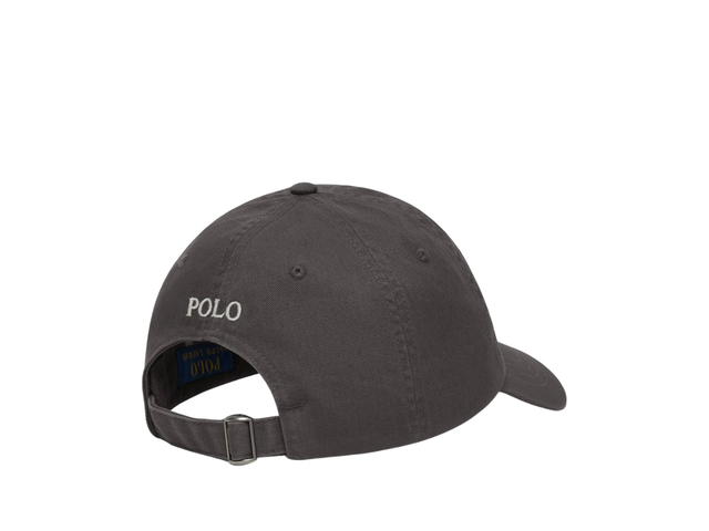 Polo Ralph Lauren Polo Ralph Lauren The Iconic Cotton Chino Ball Cap Black Gray - view 2
