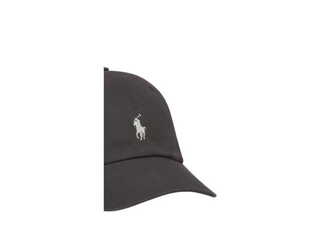 Polo Ralph Lauren Polo Ralph Lauren The Iconic Cotton Chino Ball Cap Black Gray - view 3