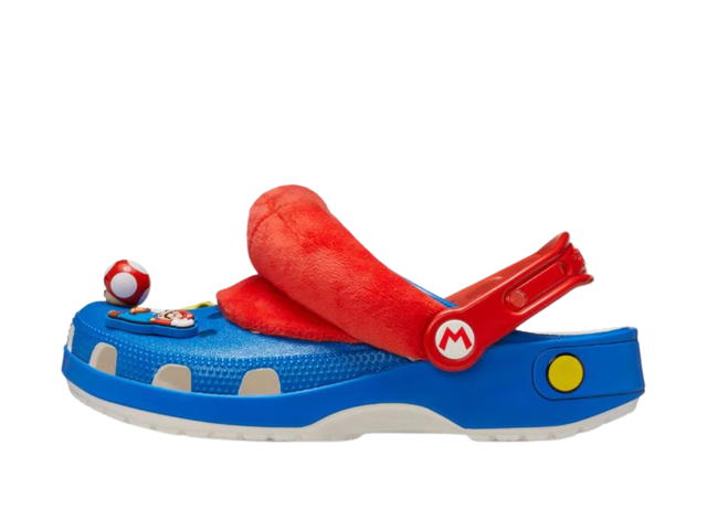 Crocs Crocs Mario Iam Classic Clog Blue Red - view 2