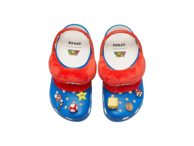 Crocs Crocs Mario Iam Classic Clog Blue Red - view 3