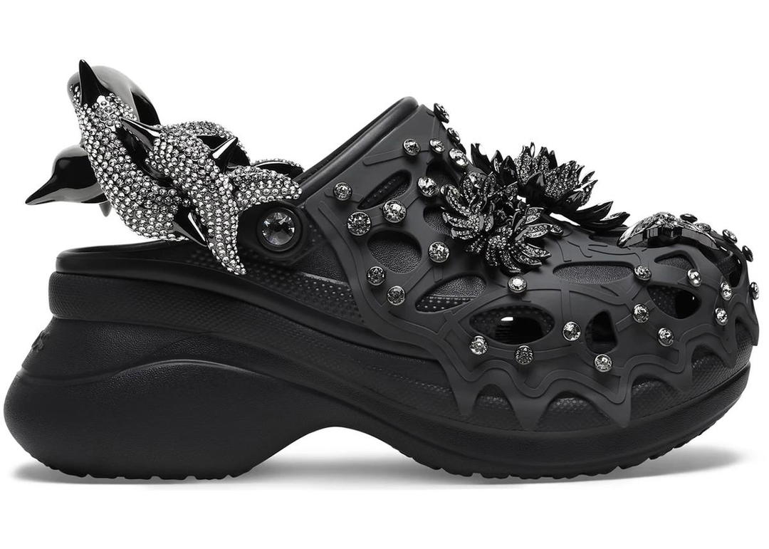 Crocs Crocs Classic Bae Clog Swarovski Black (Women's)