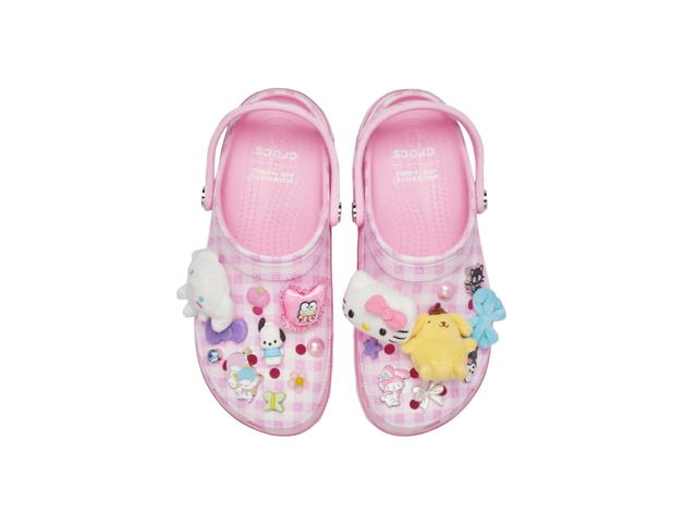 Crocs Crocs x Hello Kitty Classic Platform Clog Pink - view 3