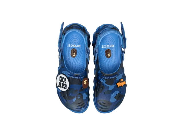 Crocs Crocs x Bape Echo RO Clog Powder Blue Camo - view 2