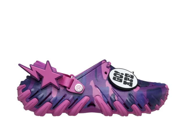 Crocs Crocs x Bape  Echo RO Clog Grapeberry Camo - view 1