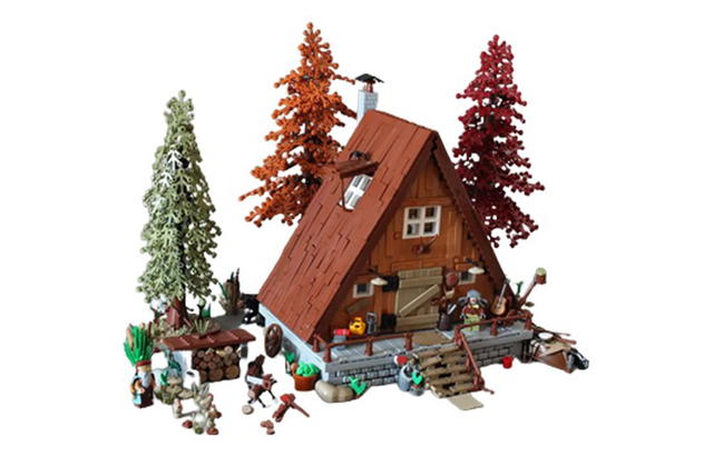 Lego LEGO IDEAS Forest Cabin Building Blocks 21338 - view 1