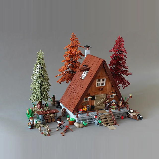 Lego LEGO IDEAS Forest Cabin Building Blocks 21338 - view 5