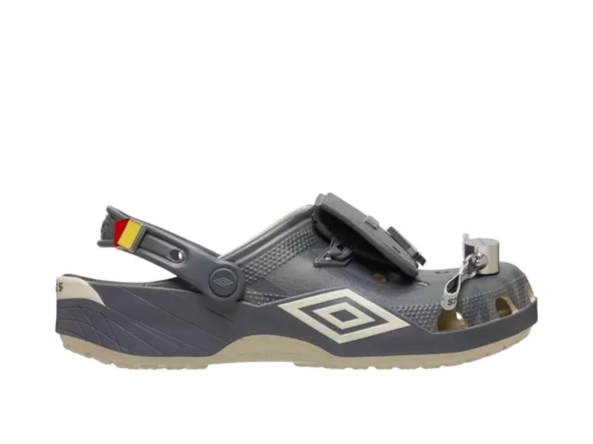 Crocs Crocs X Umbro Classic Clog Bone Slate Grey