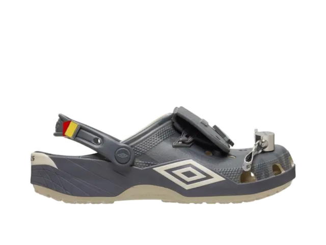 Crocs Crocs X Umbro Classic Clog Bone Slate Grey - view 1