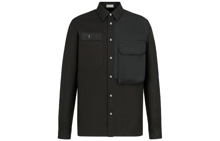 Dior Sacai X Dior Quarterly New Products Shirts Men Black