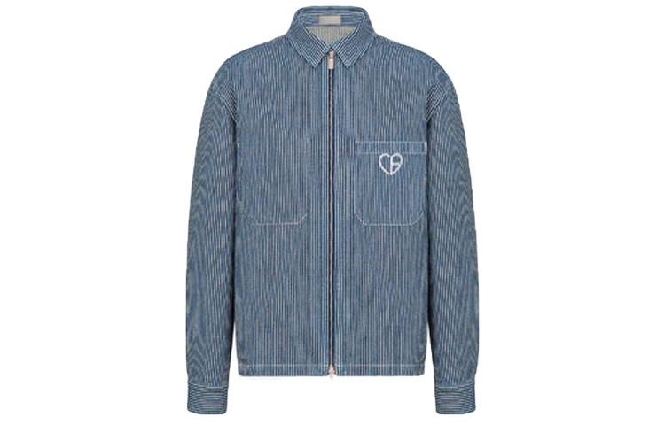 Dior Dior Quarterly New Products Shirts Men Blue