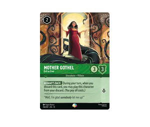 Buy Disney Lorcana Mother Gothel Evil as Ever Epic [214/207] Attack of the Vine! (EN) at Sasom – Authentic and Ready to Ship