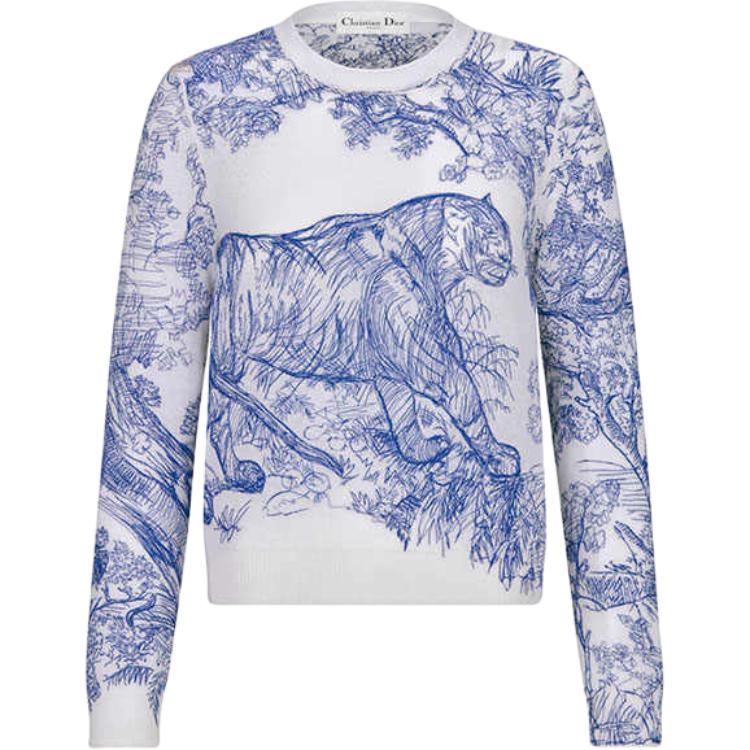 Dior Dior Cashmere Sweater Women's Blue