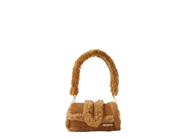 Jacquemus Jacquemus Le Petit Bambimou Doux In Leather & Sherling - view 1