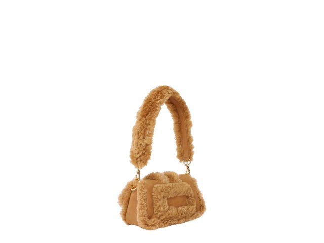 Jacquemus Jacquemus Le Petit Bambimou Doux In Leather & Sherling - view 2