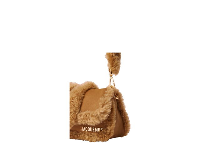 Jacquemus Jacquemus Le Petit Bambimou Doux In Leather & Sherling - view 4