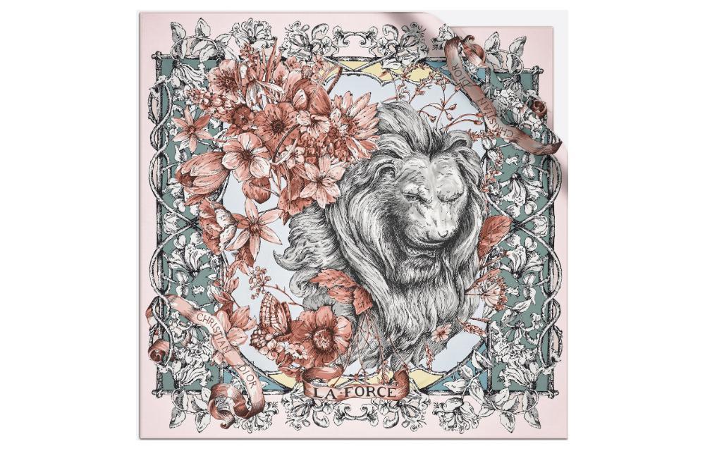 Dior Dior Silk Scarves Women's Rose Pink