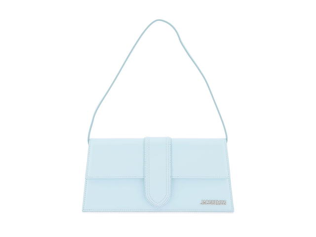 Jacquemus Jacquemus Le Bambino Long Shoulder Baglight Blue Calfskin - view 1
