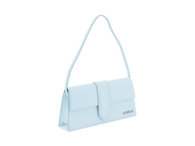 Jacquemus Jacquemus Le Bambino Long Shoulder Baglight Blue Calfskin - view 3