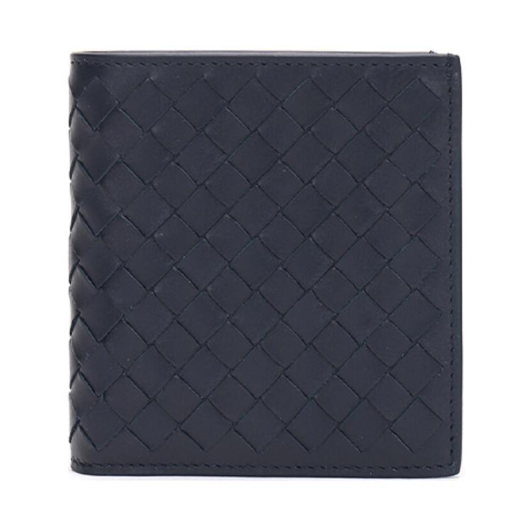 Bottega Veneta Bottega Veneta Leather Wallet Men's Blue