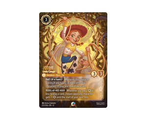 Buy Disney Lorcana Jessie Lively Cowgirl Enchanted [223/204] Wilds Unknown (EN) at Sasom – Authentic and Ready to Ship