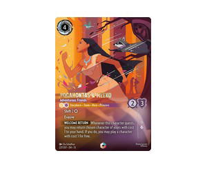 Buy Disney Lorcana Pocahontas & Meeko Adventurous Friends Enchanted [227/207] Attack of the Vine! (EN) at Sasom – Authentic and Ready to Ship