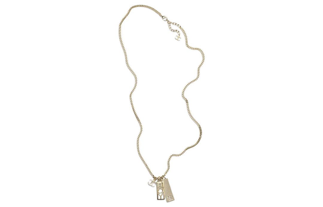Chanel Chanel Necklaces Women's Gold