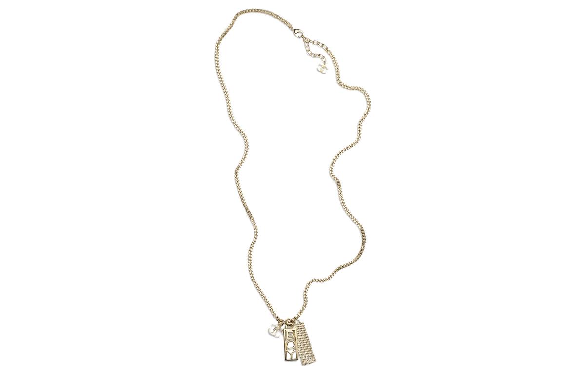 Chanel Chanel Necklaces Women's Gold